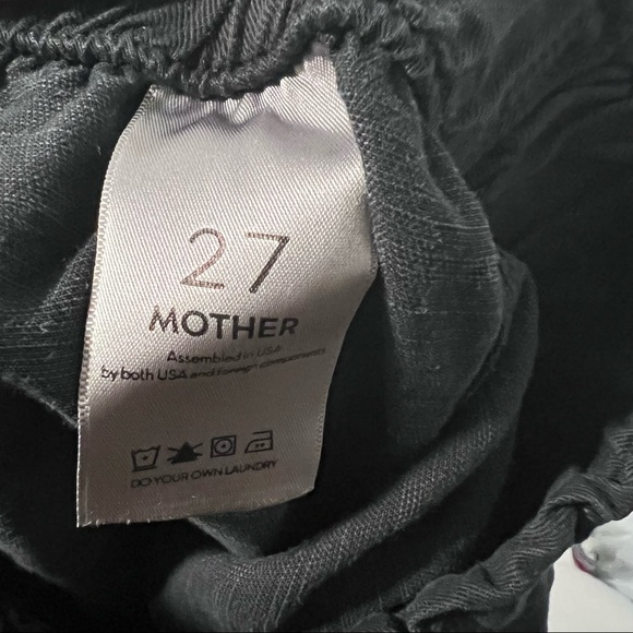 MOTHER the springy ankle Casual Pants faded black 1582 - Picture 6 of 10